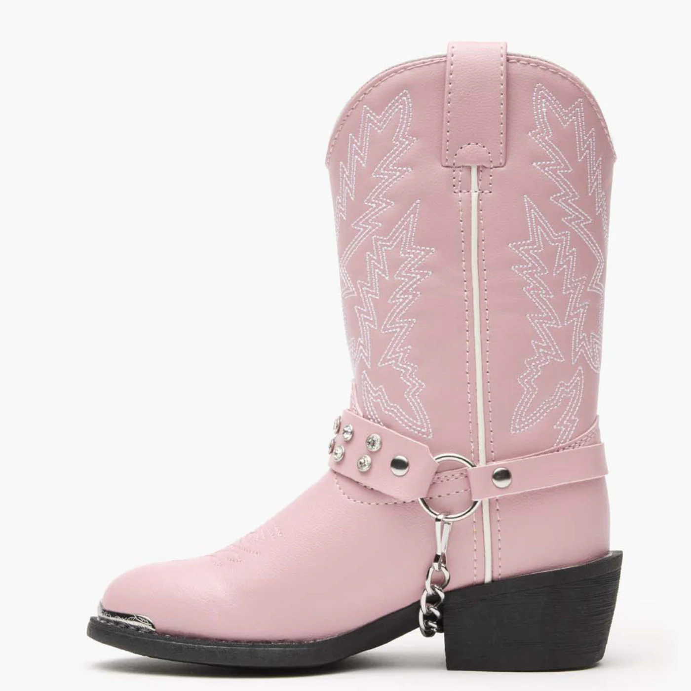 Lil' Durango® Little Kid Pink Rhinestone Western Boot - Image 3
