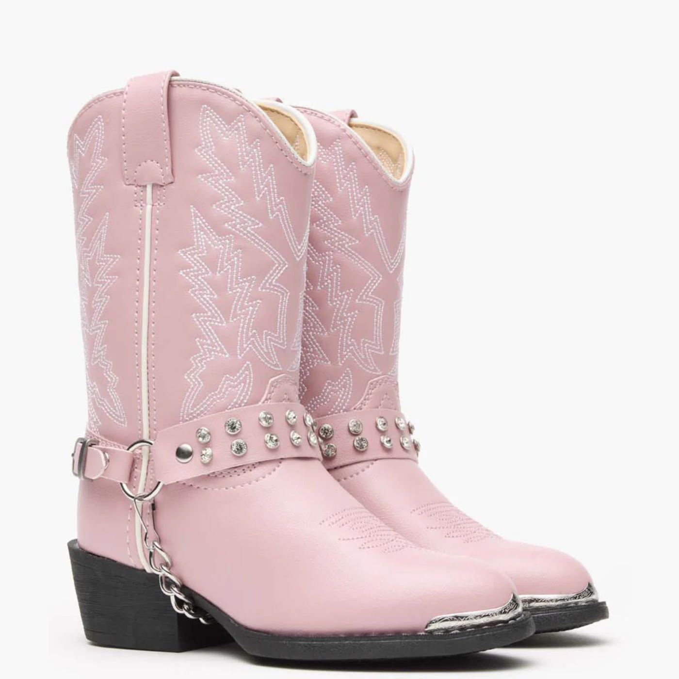Lil' Durango® Little Kid Pink Rhinestone Western Boot - Image 6