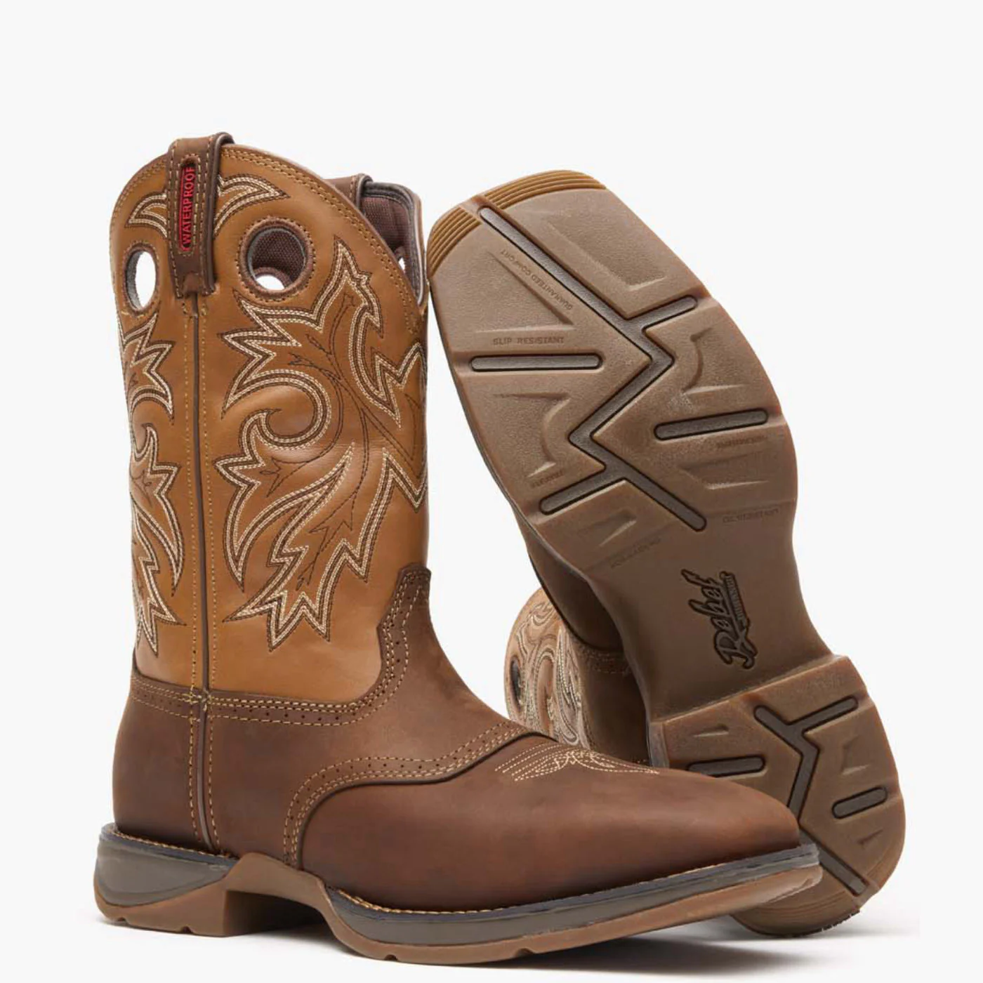 Rebel by Durango® Steel Toe Waterproof Western Boot - Image 2