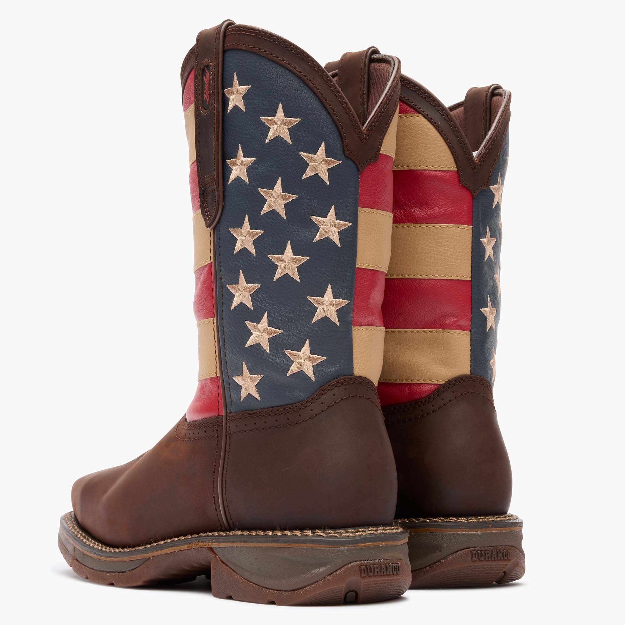 Durango® Workin' Rebel™ Patriotic Steel Toe Work Boot - Image 5
