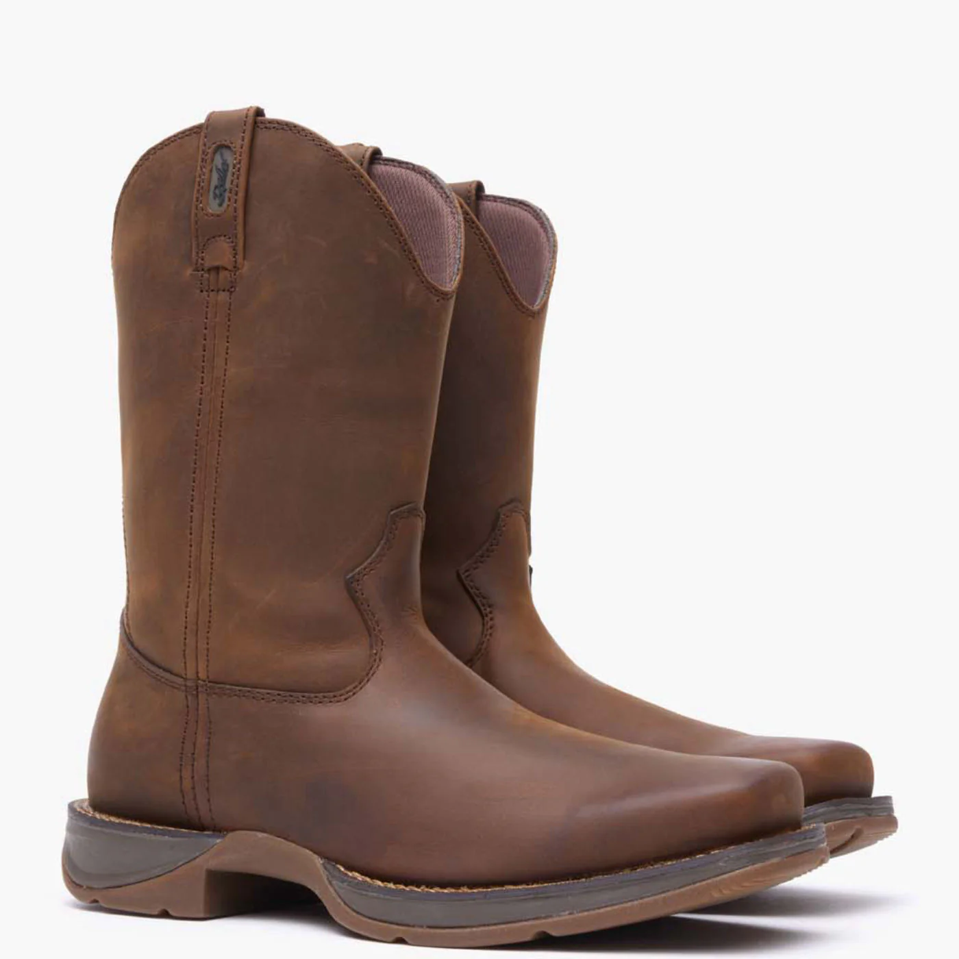 Rebel by Durango® Brown Pull-On Western Boot - Image 3