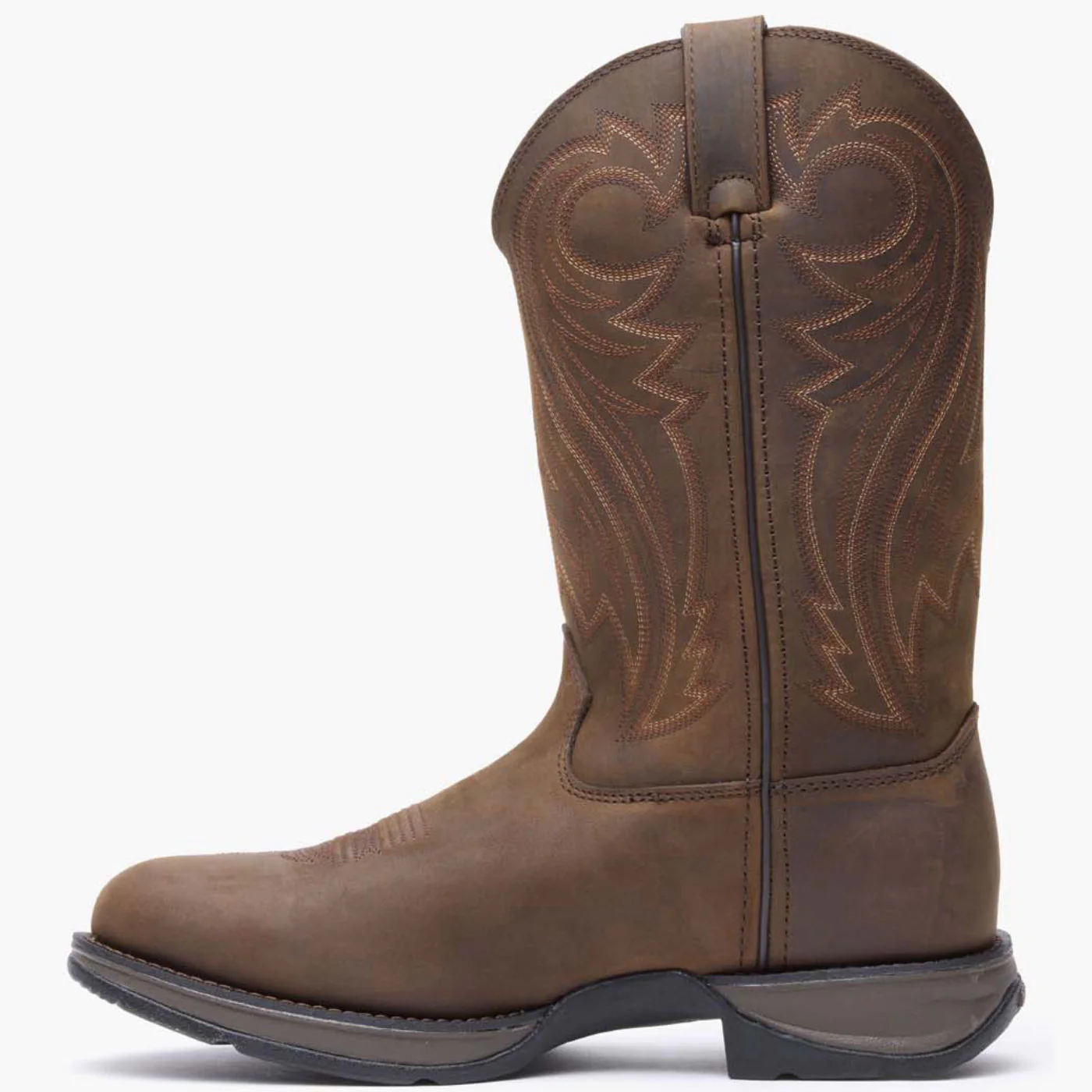 Rebel by Durango® Chocolate Pull-On Western Boot - Image 5