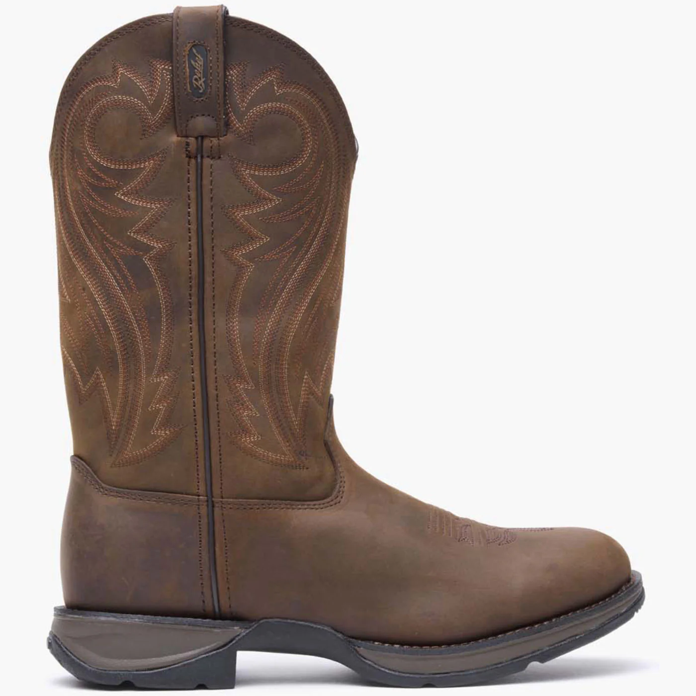 Rebel by Durango® Chocolate Pull-On Western Boot - Image 6