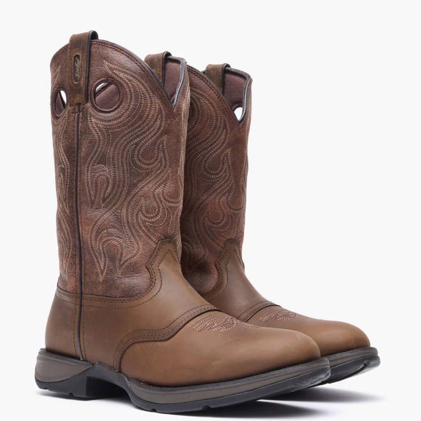 Rebel by Durango® Brown Saddle Western Boot - Image 3