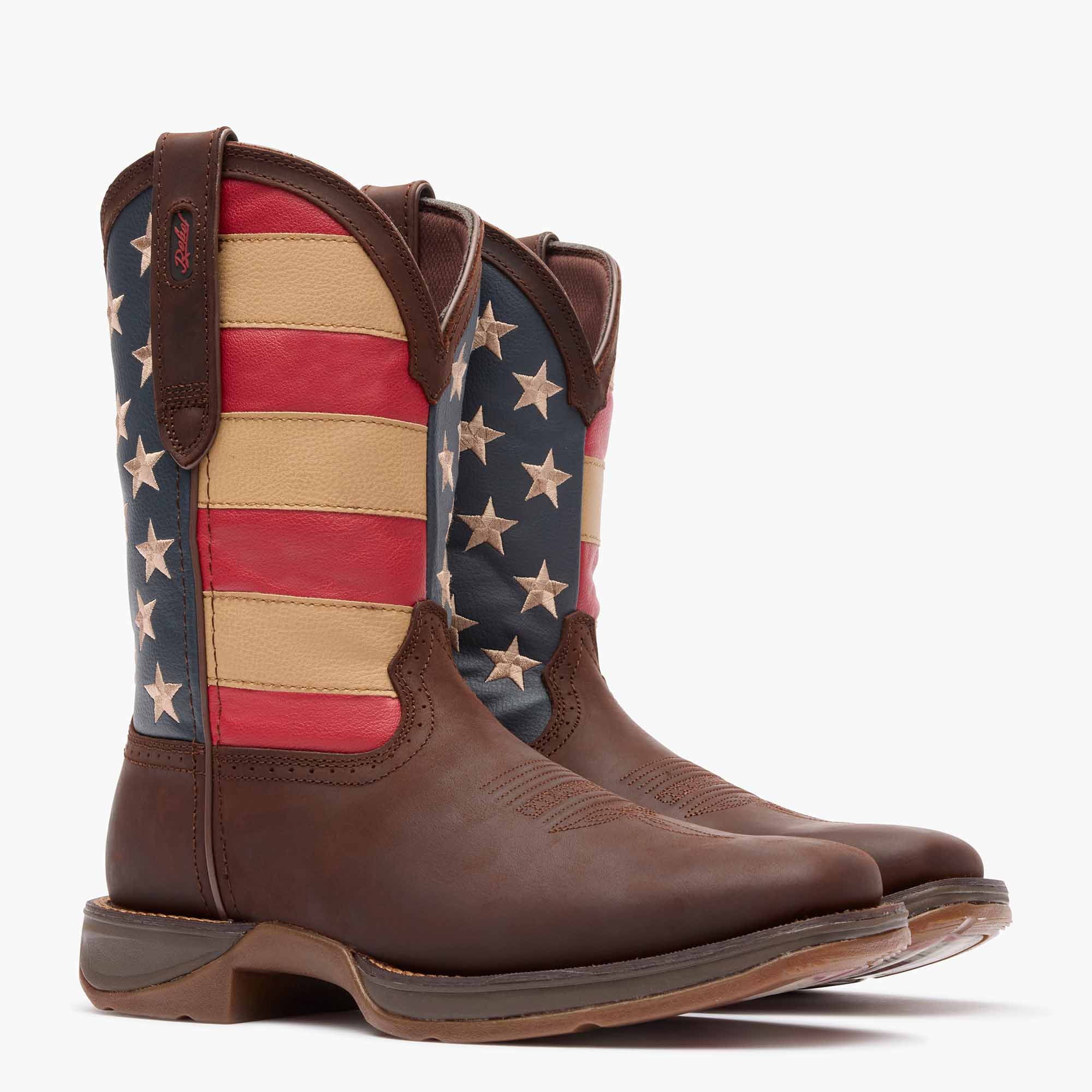 Rebel™ by Durango® Patriotic Pull-On Western Flag Boot - Image 4