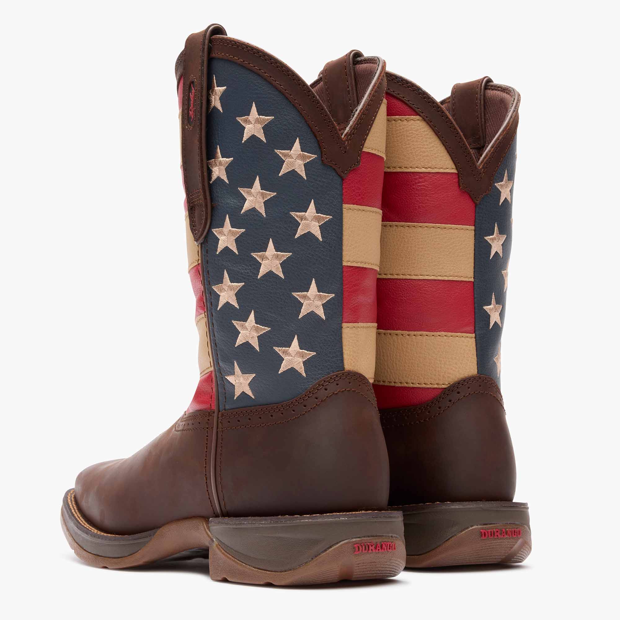 Rebel™ by Durango® Patriotic Pull-On Western Flag Boot - Image 5