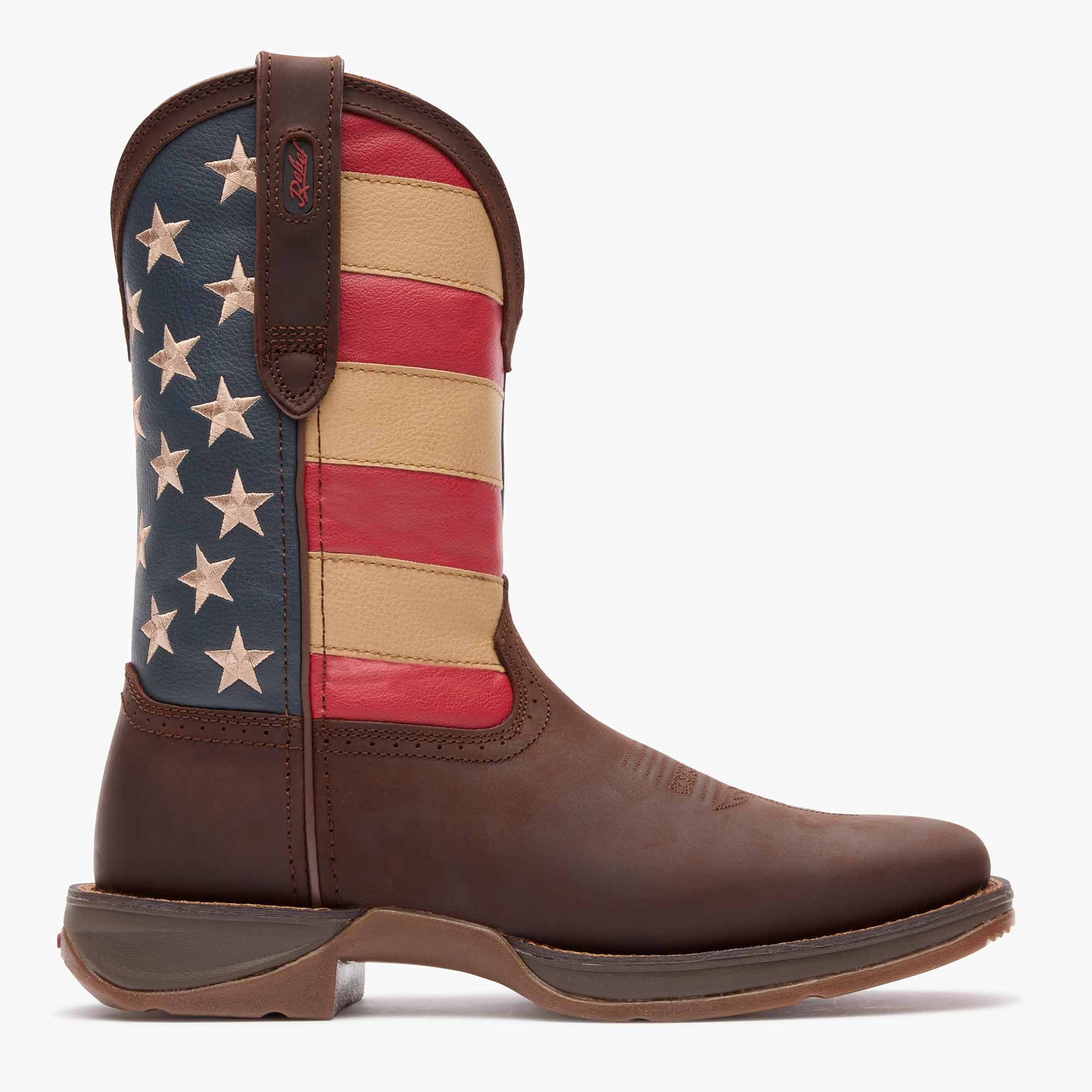 Rebel™ by Durango® Patriotic Pull-On Western Flag Boot - Image 6