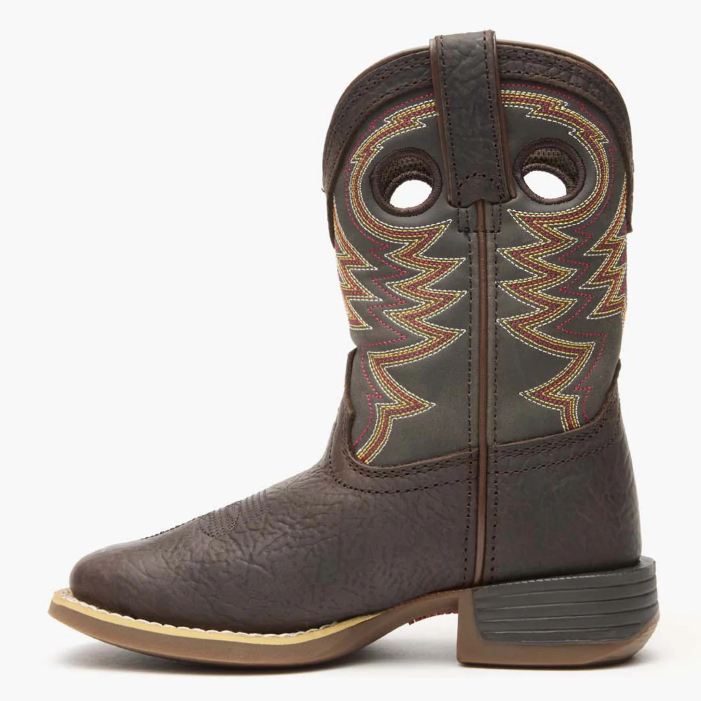 Durango® Lil' Rebel Pro Little Kid's Brown Western Boot - Image 3