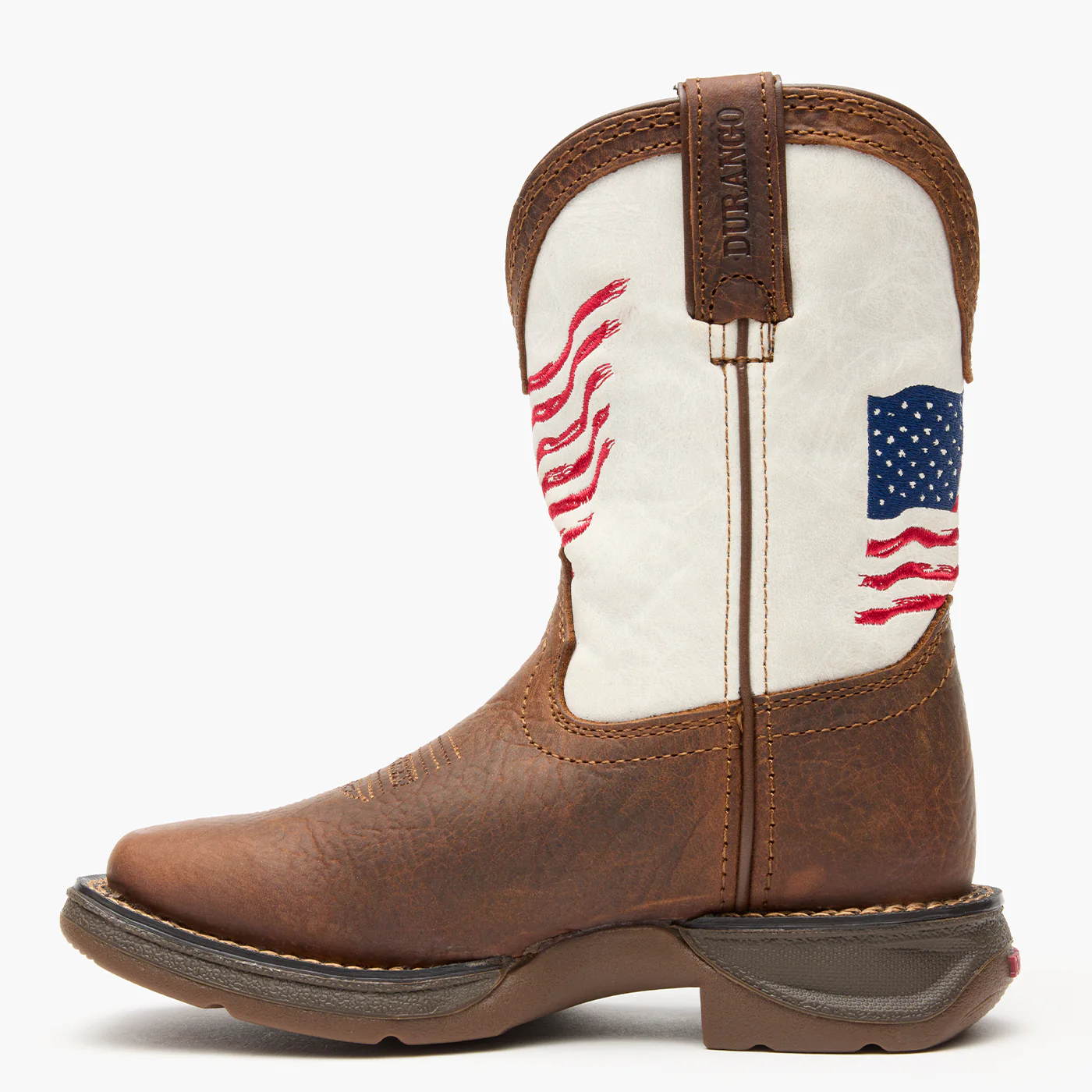 Lil' Rebel™ by Durango® Big Kids Distressed Flag Western Boot - Image 5