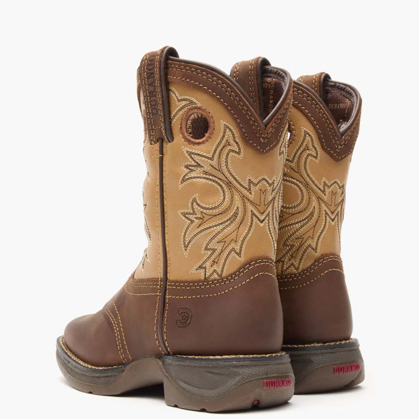 Lil’ Rebel™ by Durango® Little Kids’ Brown Tan Western Boot - Image 4