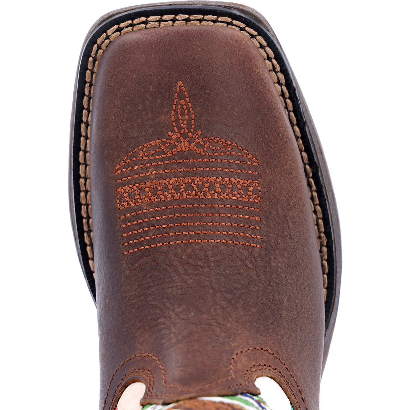 Lil’ Rebel™ by Durango® Big Kids’ Mexican Flag Western Boot - Image 7