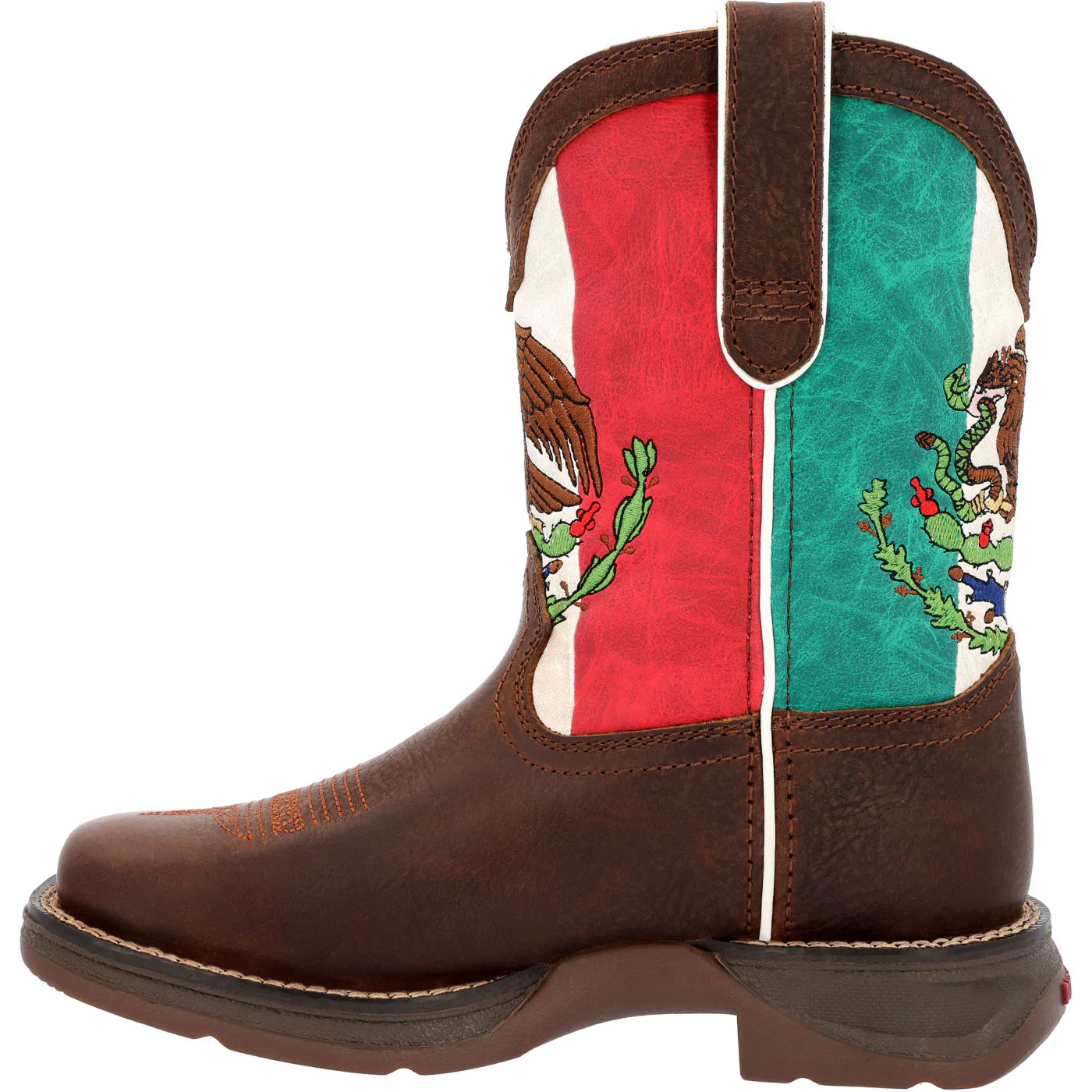 Lil’ Rebel™ by Durango® Little Kids’ Mexican Flag Western Boot - Image 6