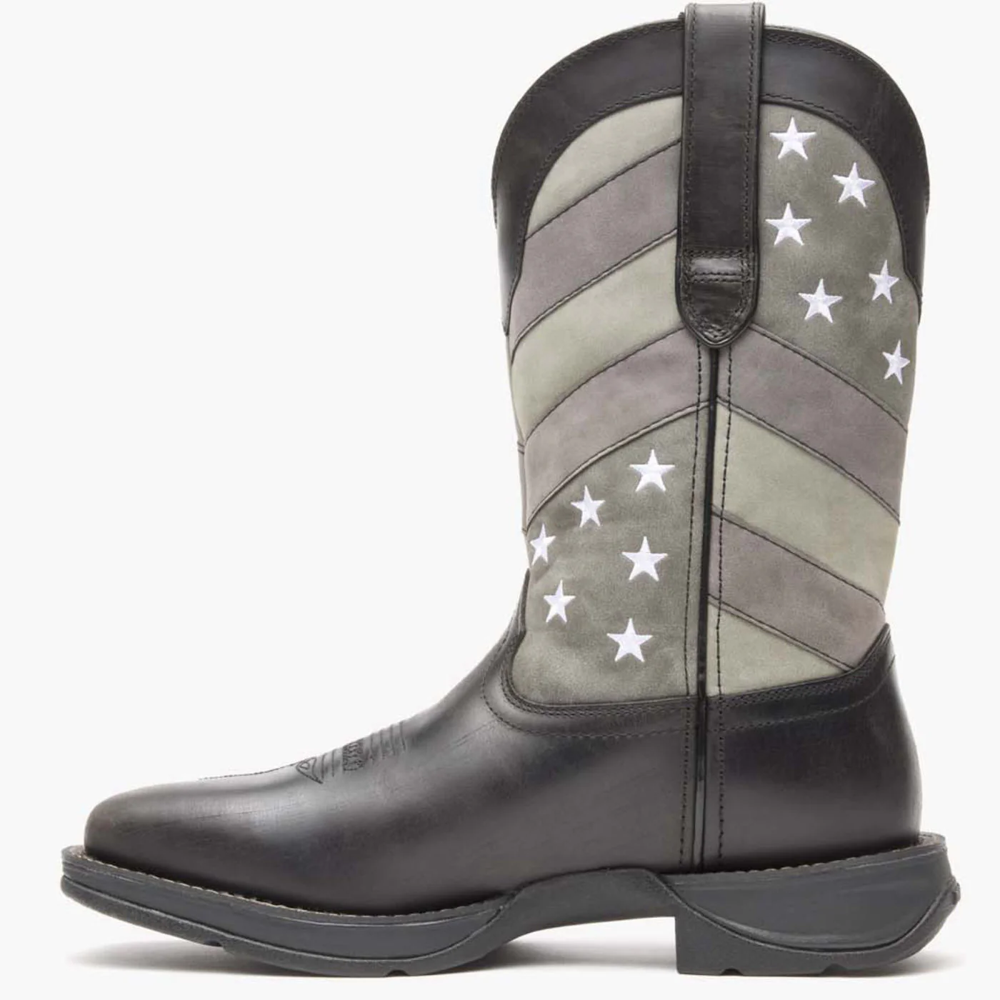 Rebel by Durango® Faded Black Flag Western Boot - Image 3