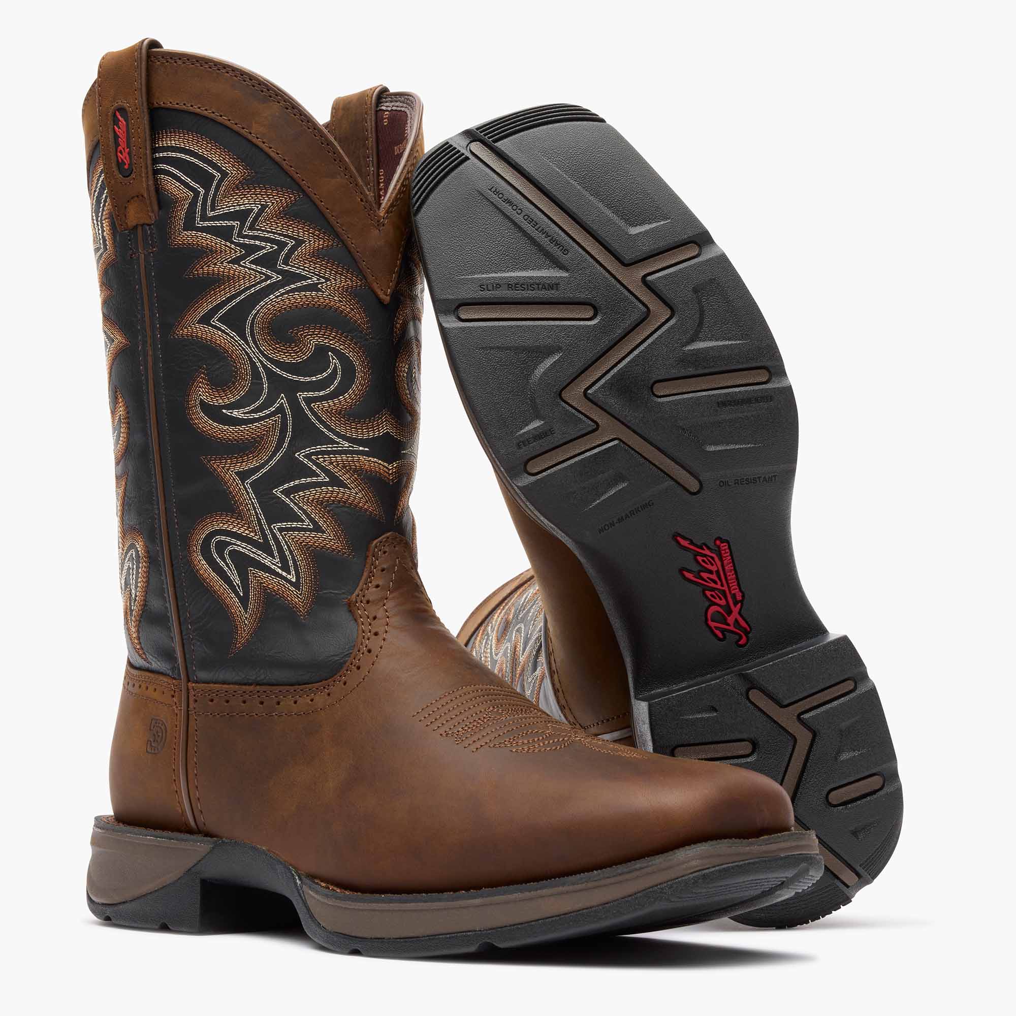 Rebel by Durango® Pull-on Western Boot - Image 2