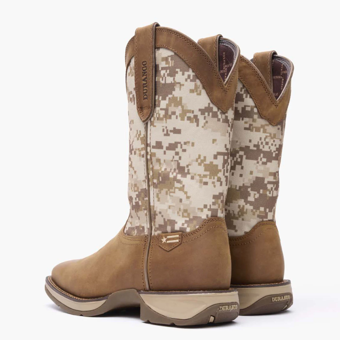 Rebel by Durango® Desert Camo Pull-on Western Boot - Image 4