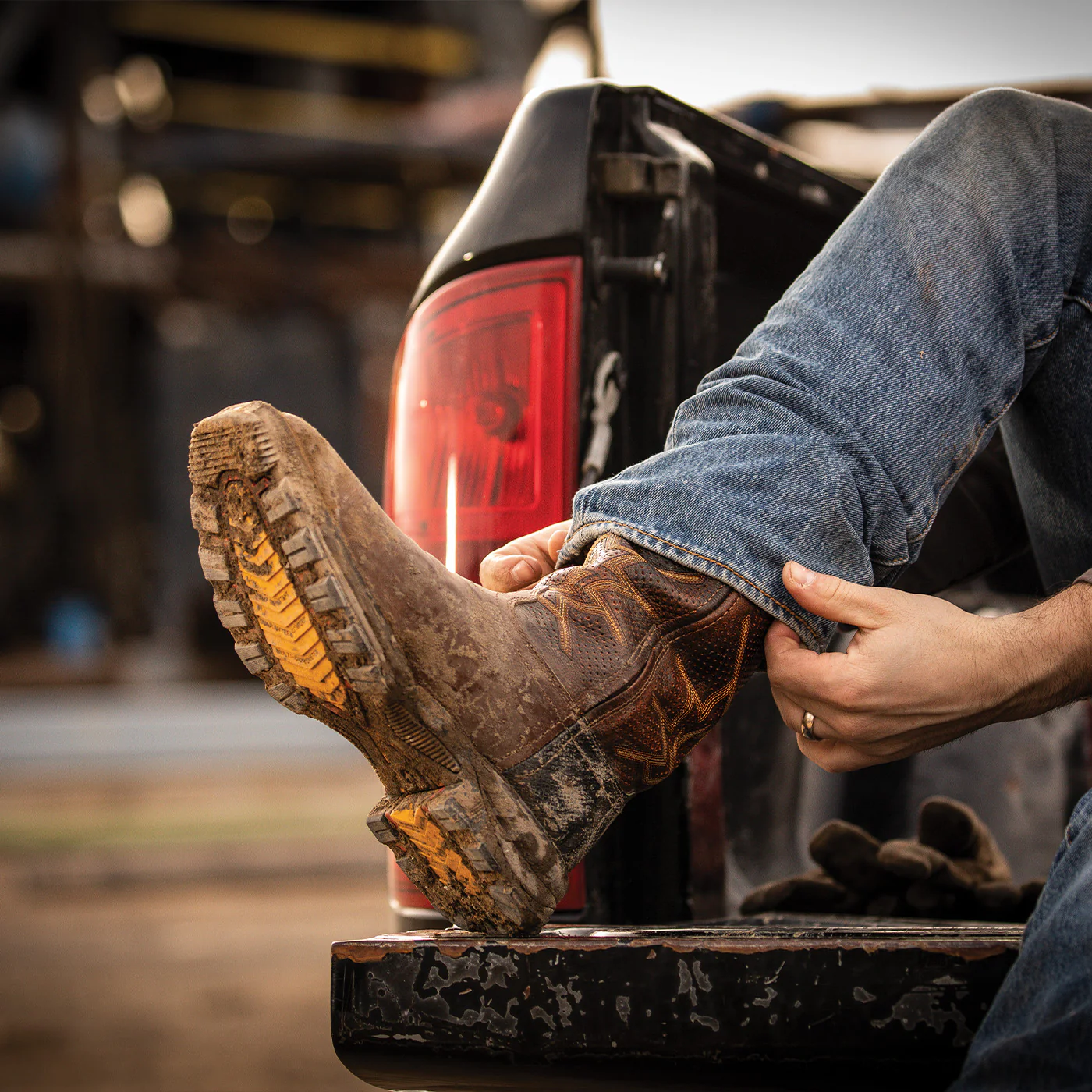 Durango® Maverick XP Steel Toe Ventilated Pull-On Work Boot - Image 3