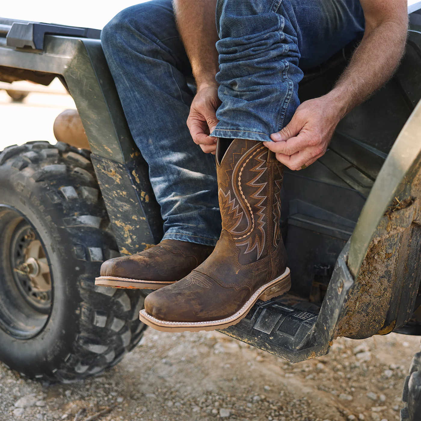 Durango® Maverick Pro Steel Toe Waterproof Western Work Boot - Image 3