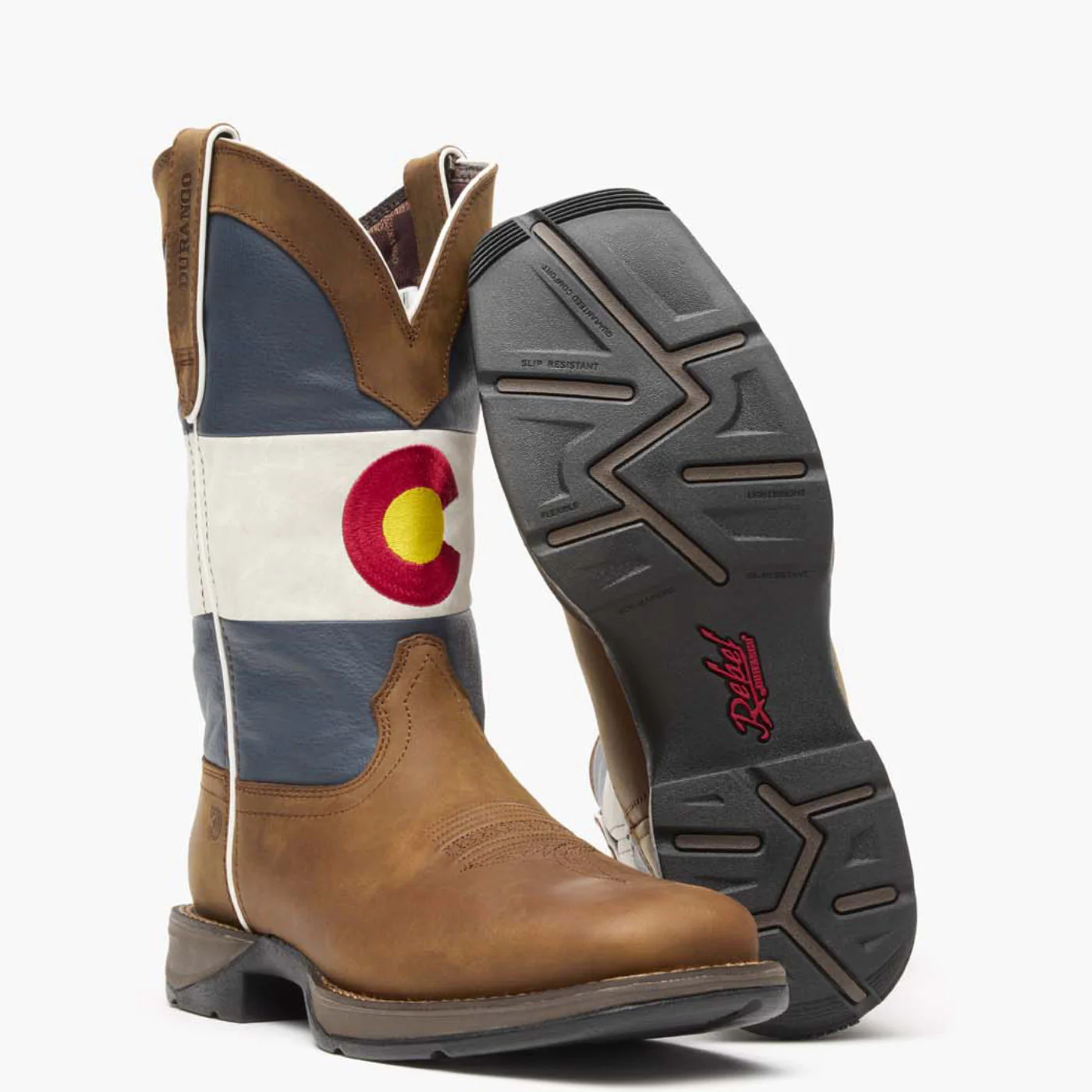 Rebel by Durango® Colorado Flag Western Boot - Image 2