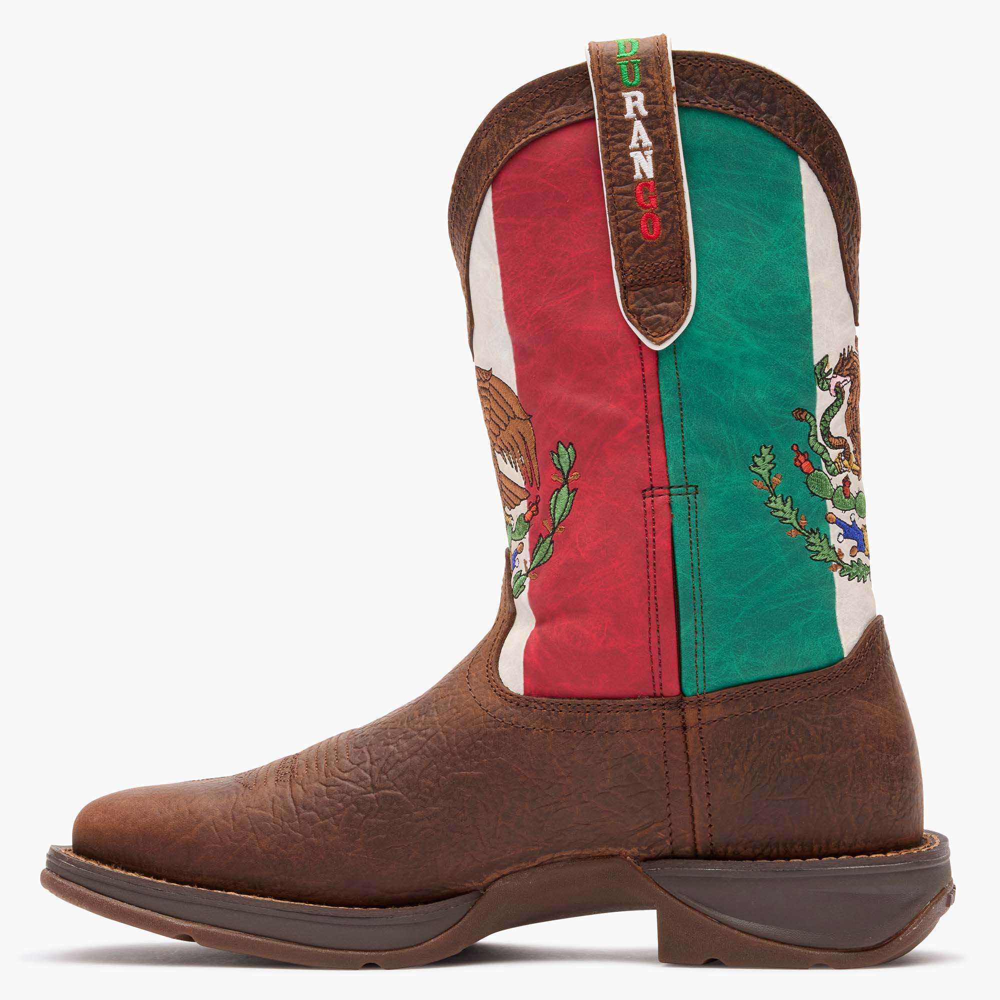 Rebel by Durango® Mexico Flag Western Boot - Image 5
