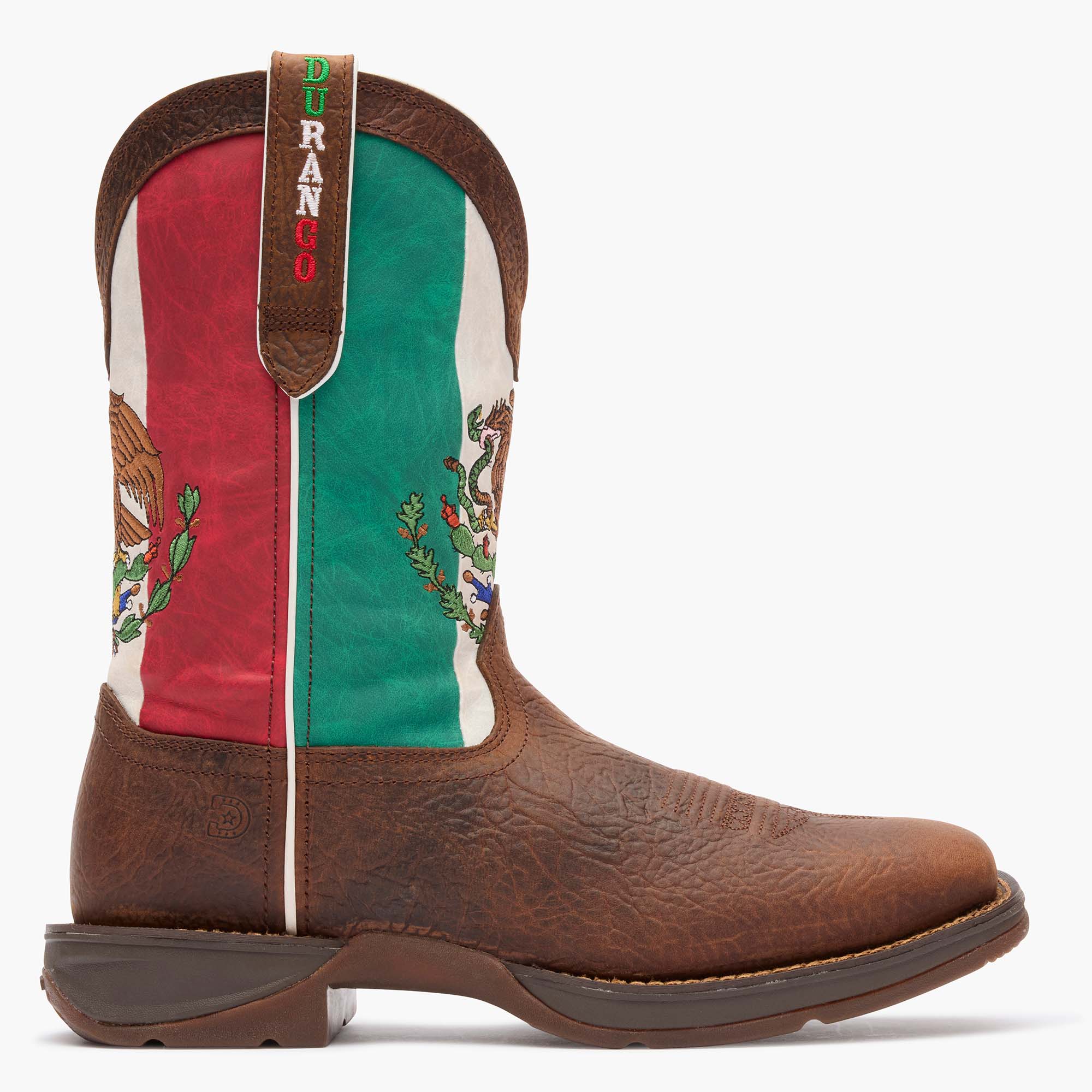 Rebel by Durango® Mexico Flag Western Boot - Image 6