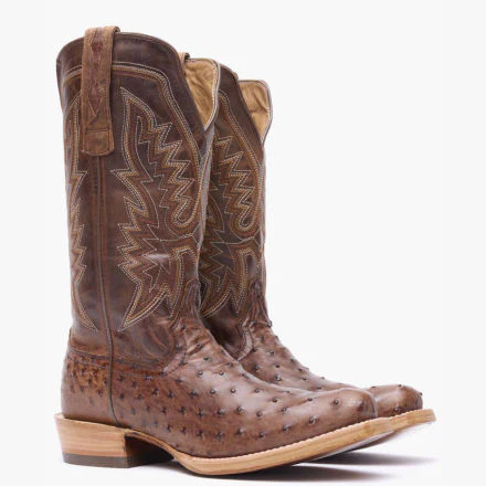 Durango® Men's PRCA Collection Full-Quill Ostrich Western Boot - Image 4
