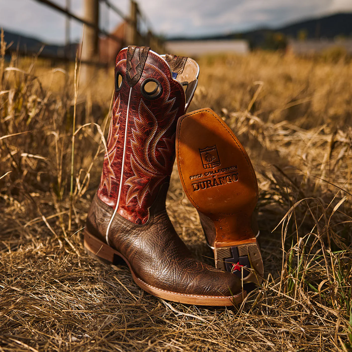 Durango® Men's PRCA Collection Shrunken Bullhide Western Boot - Image 3