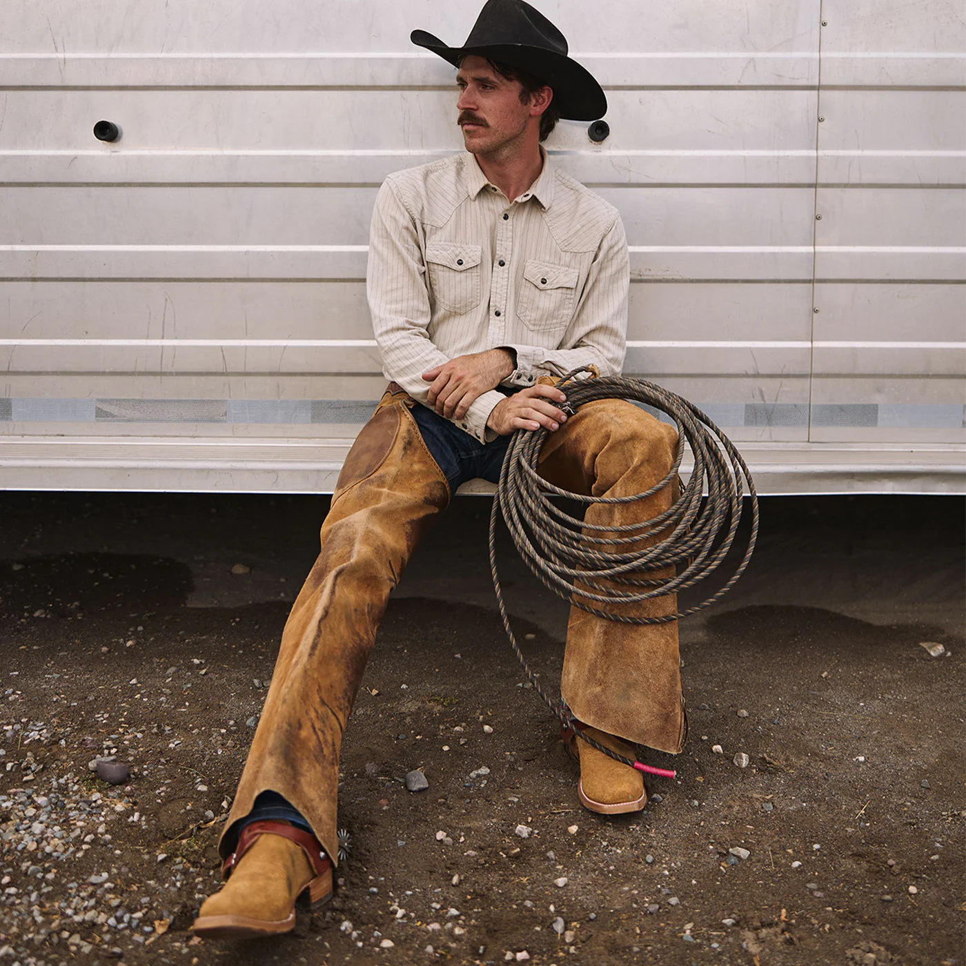 Durango® Men's PRCA Collection Roughout Western Boot - Image 3