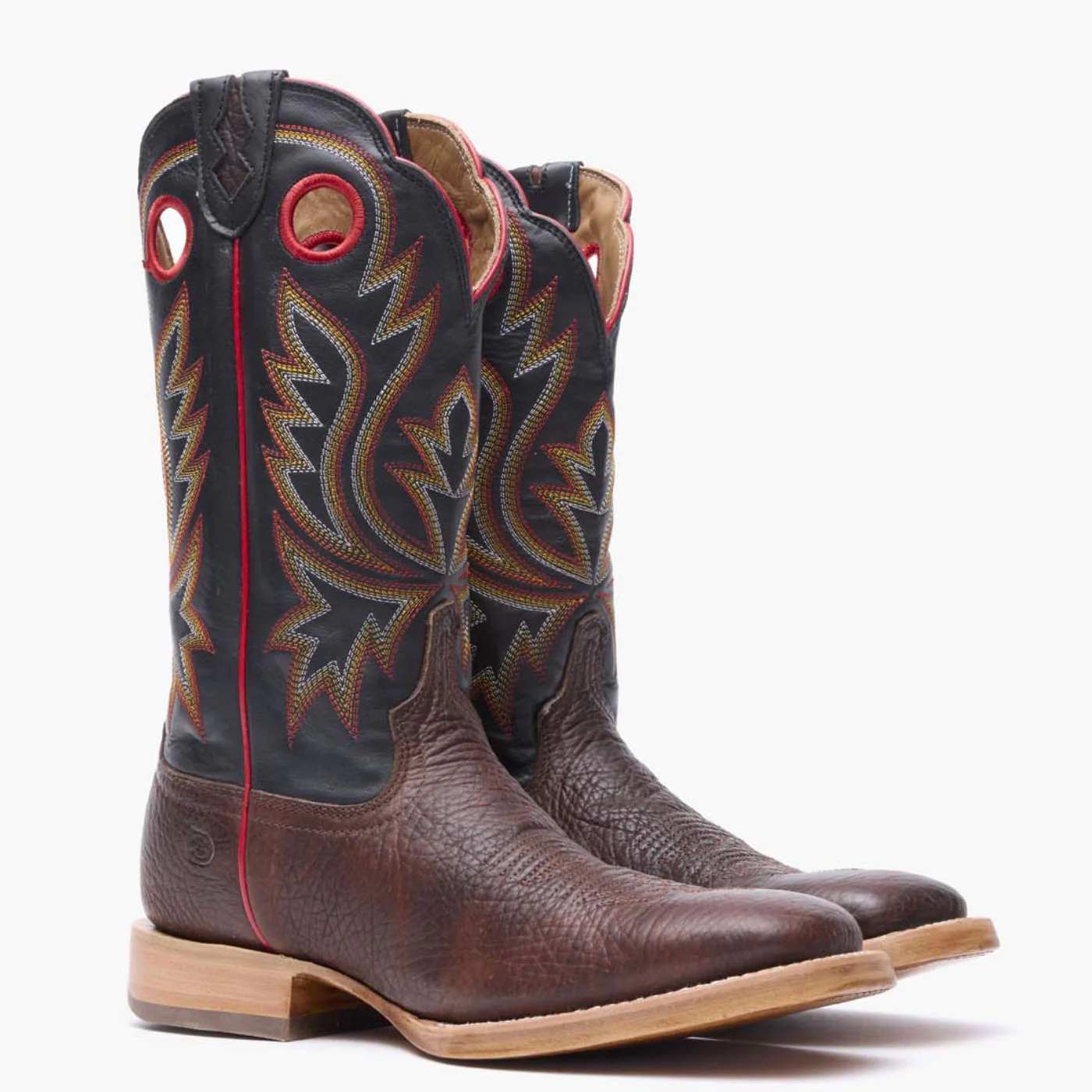 Men's PRCA Collection Shrunken Bullhide Western Boot - Image 4