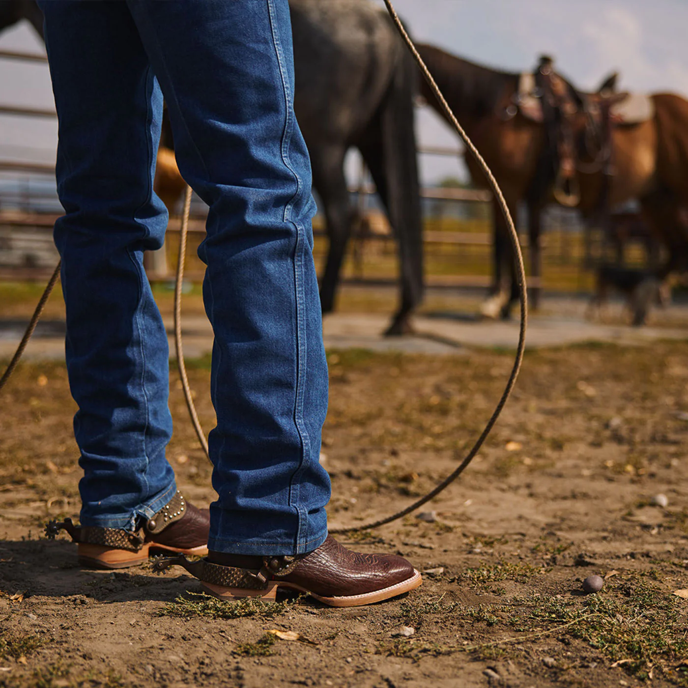 Men's PRCA Collection Shrunken Bullhide Western Boot - Image 5