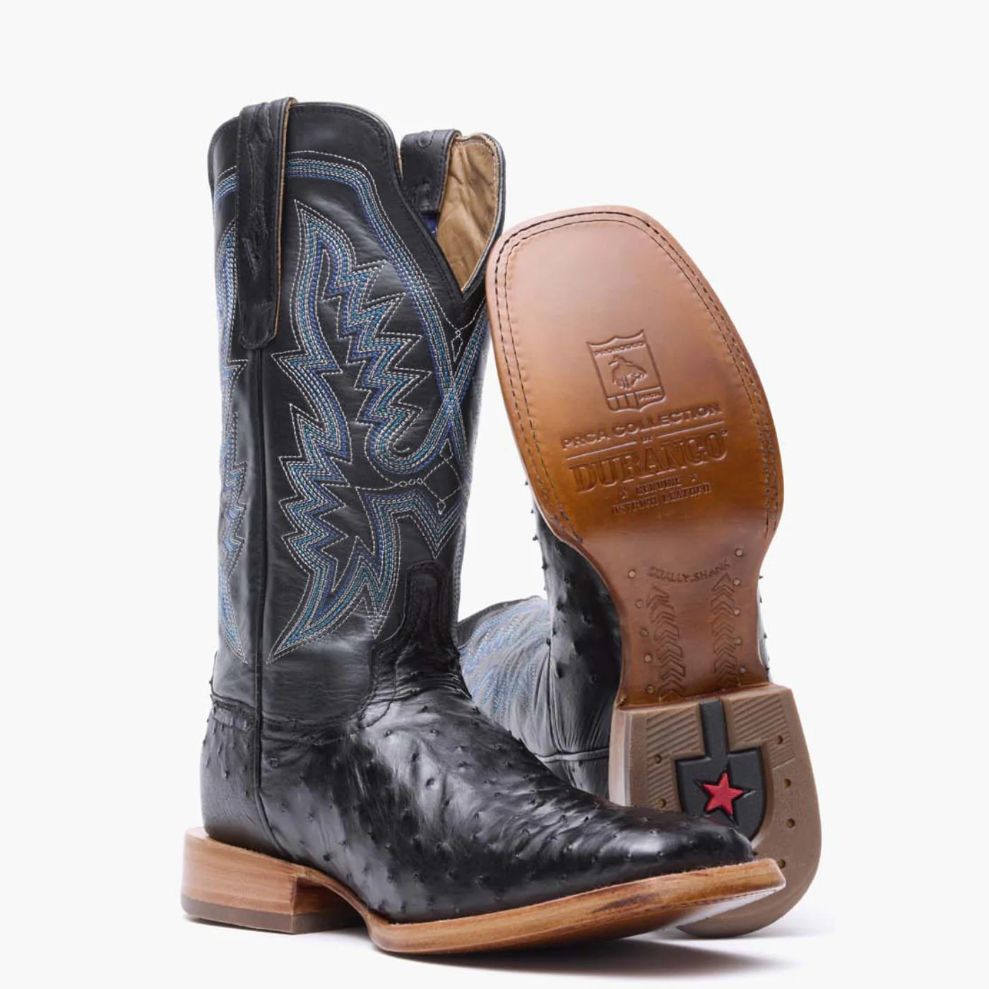 Durango® Men's PRCA Collection Full-Quill Ostrich Western Boot - Image 2