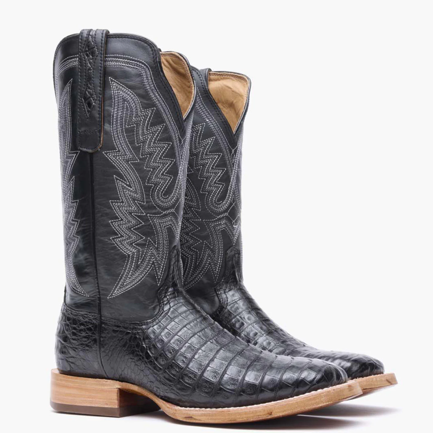 Durango® Men's PRCA Collection Caiman Belly Western Boot - Image 4