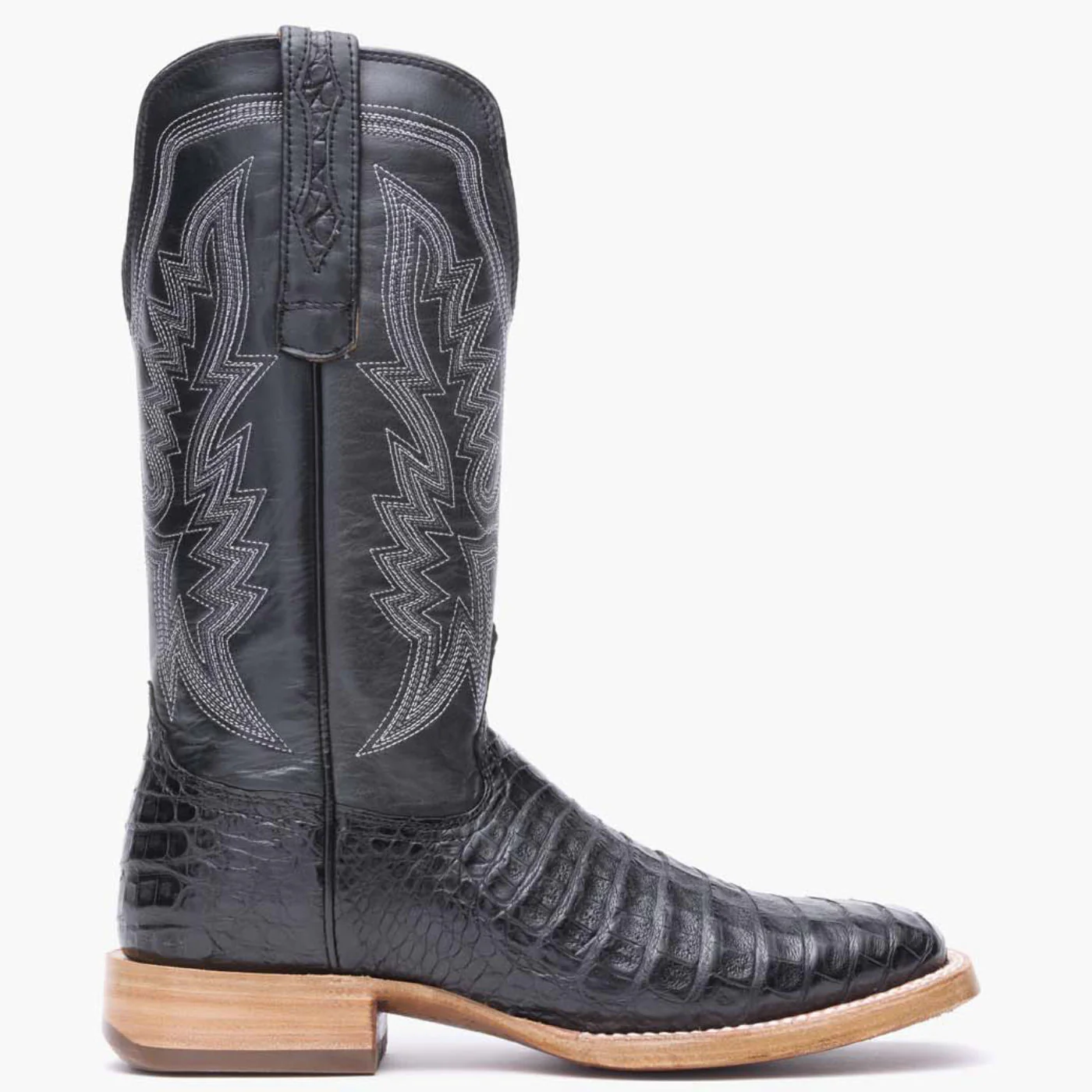 Durango® Men's PRCA Collection Caiman Belly Western Boot - Image 7
