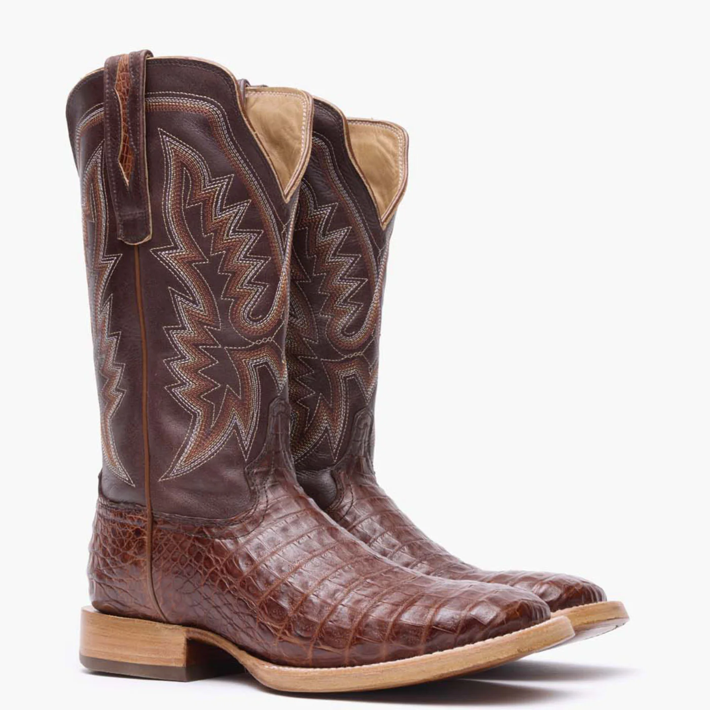Durango® Men's PRCA Collection Caiman Belly Western Boot - Image 4