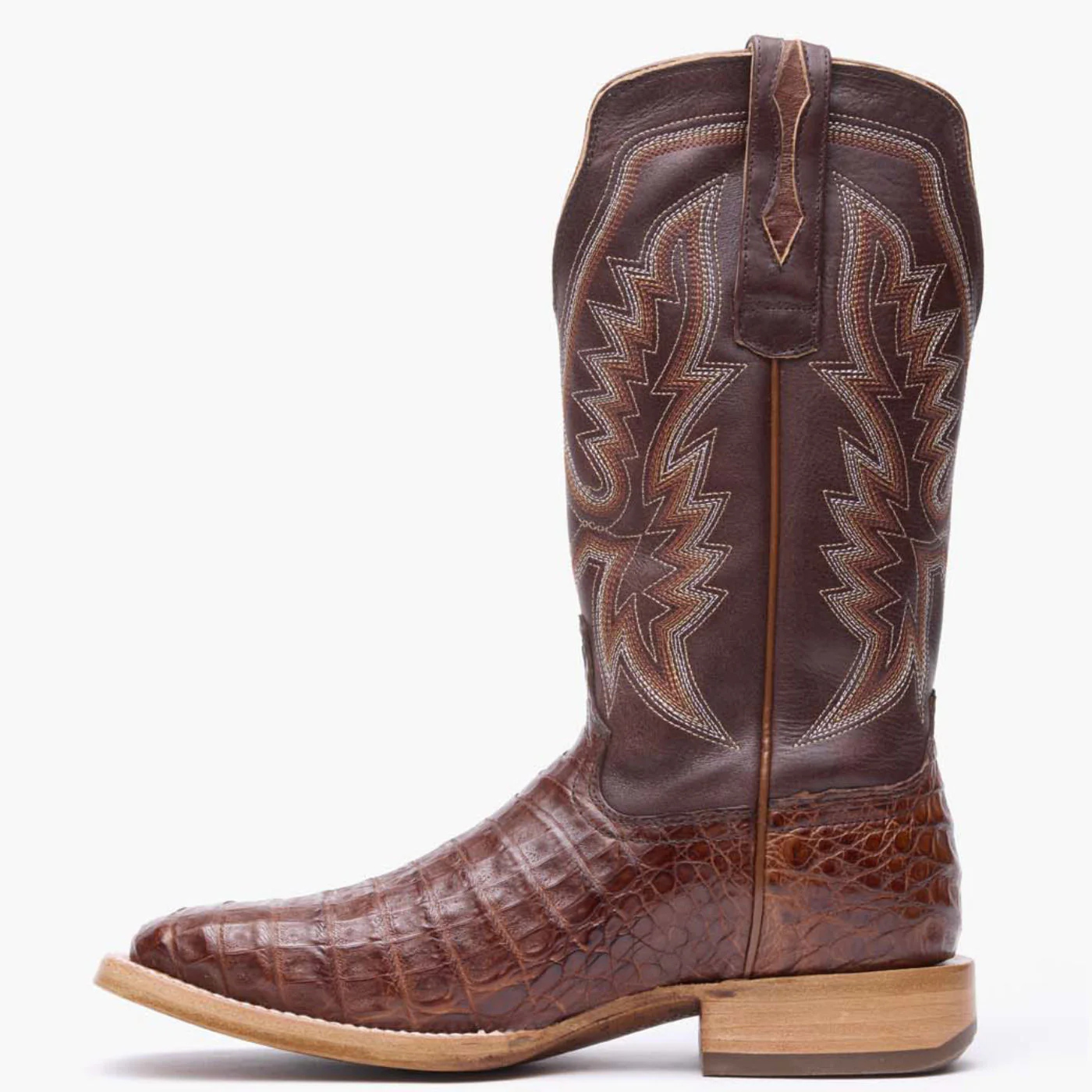 Durango® Men's PRCA Collection Caiman Belly Western Boot - Image 6