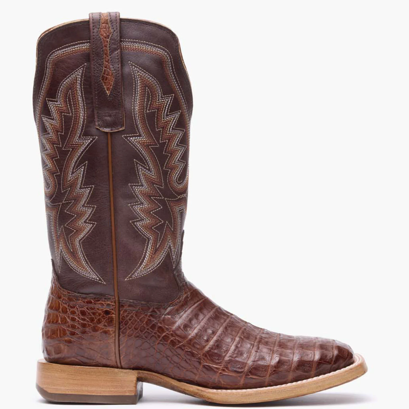 Durango® Men's PRCA Collection Caiman Belly Western Boot - Image 7