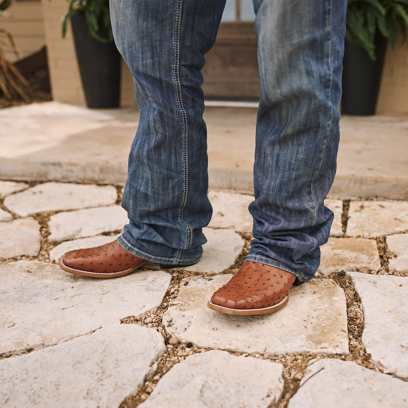 Durango® Premium Exotics™ Full-Quill Ostrich Western Boot - Image 3