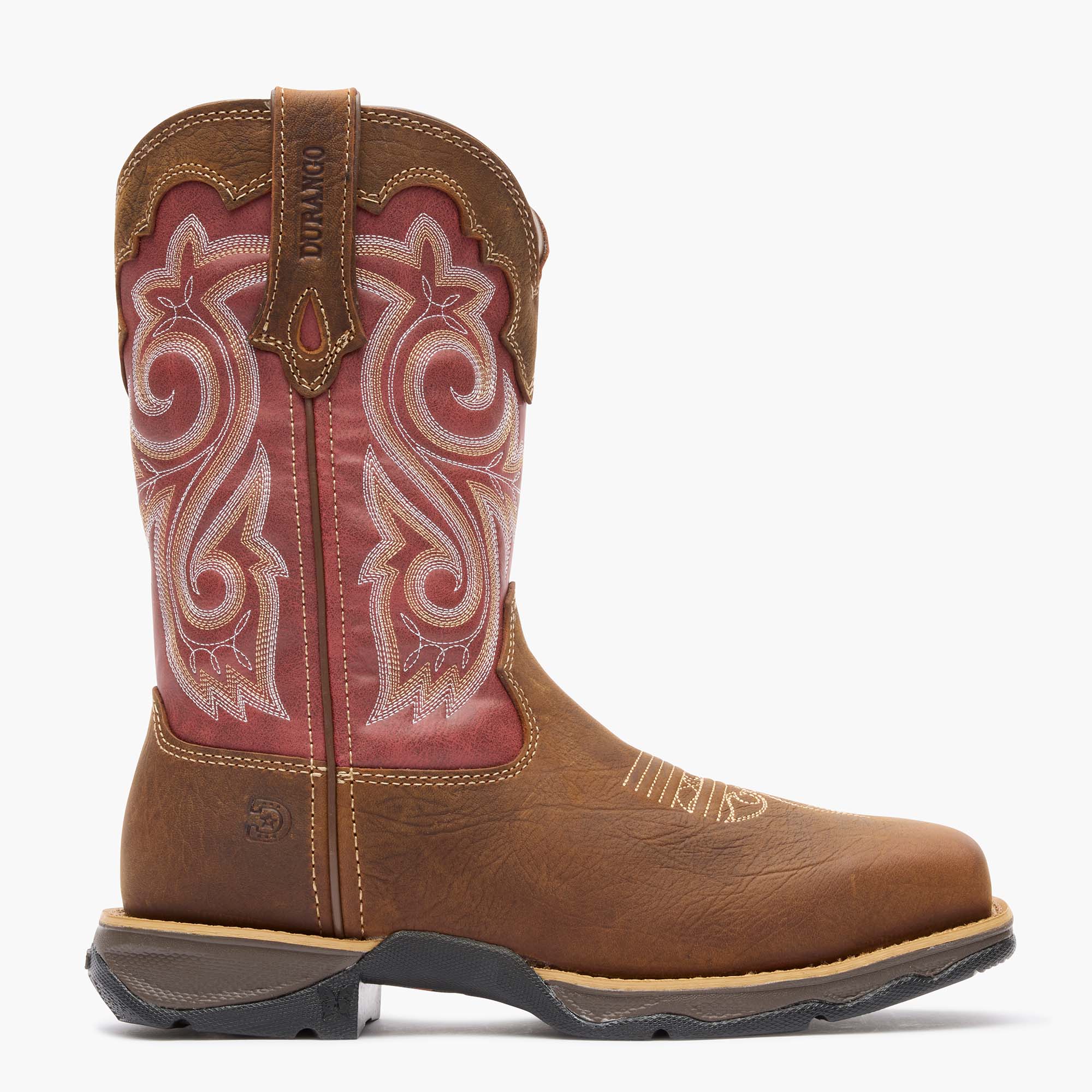 Lady Rebel Work by Durango® Women's Waterproof Composite Toe Western Work Boot - Image 6