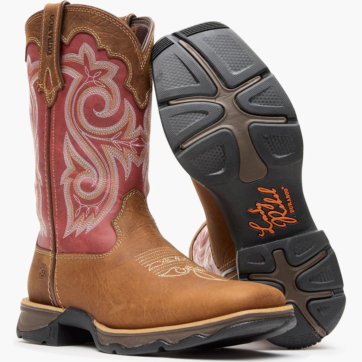 Lady Rebel™ by Durango® Women's Red Western Boot - Image 4