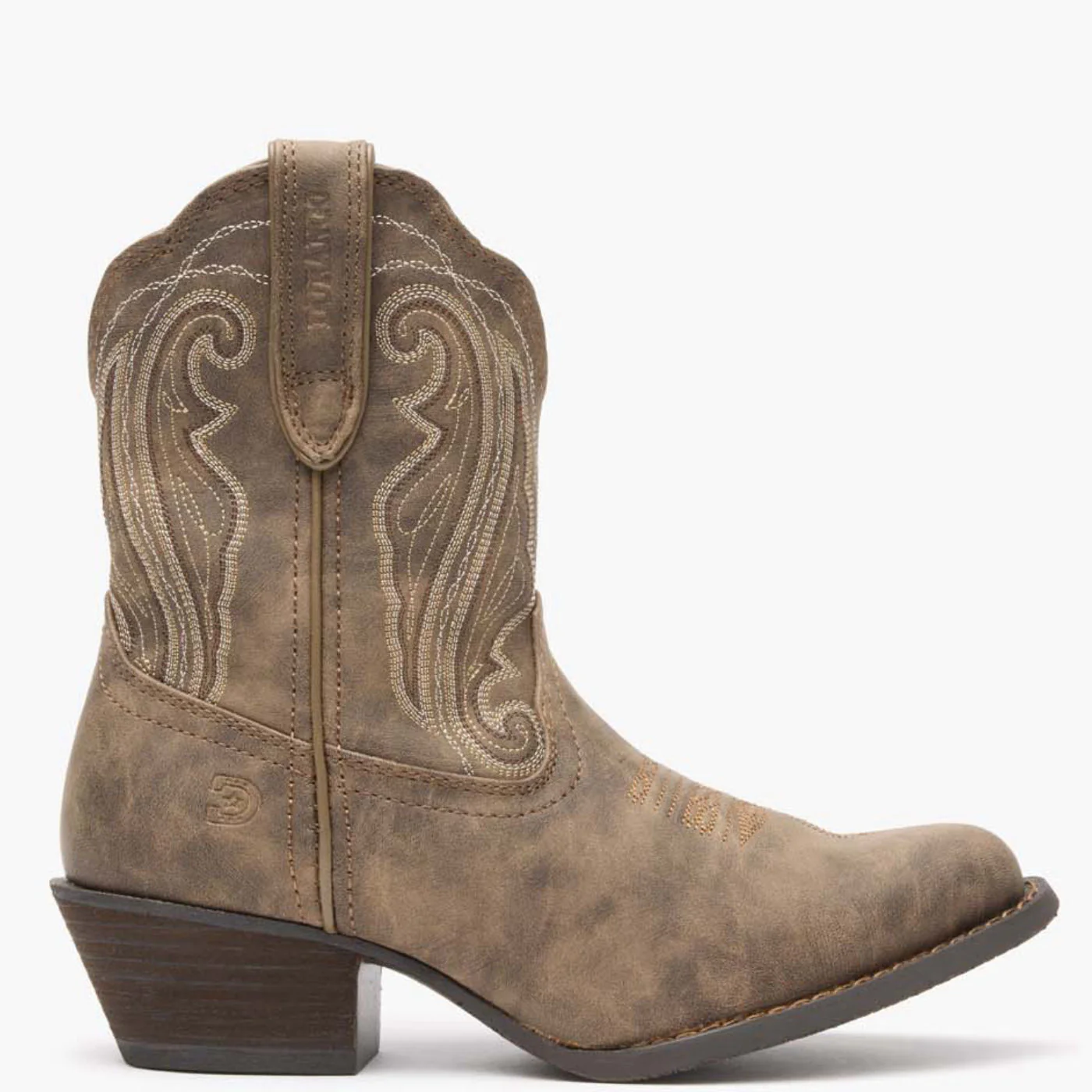 Crush by Durango® Women's Distressed Shortie Western Boot - Image 5