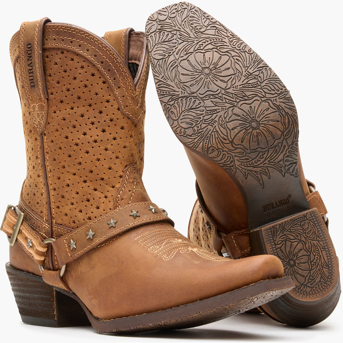 Crush by Durango® Women's Brown Ventilated Shortie Boot - Image 4