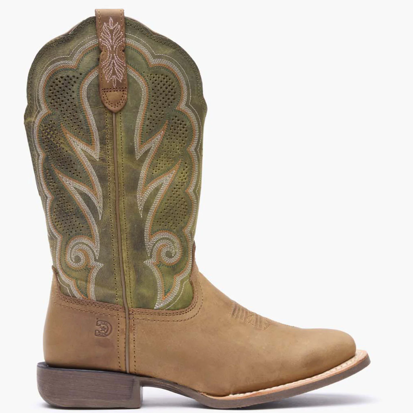 Durango® Lady Rebel Pro Women's Ventilated Olive Western Boot - Image 3
