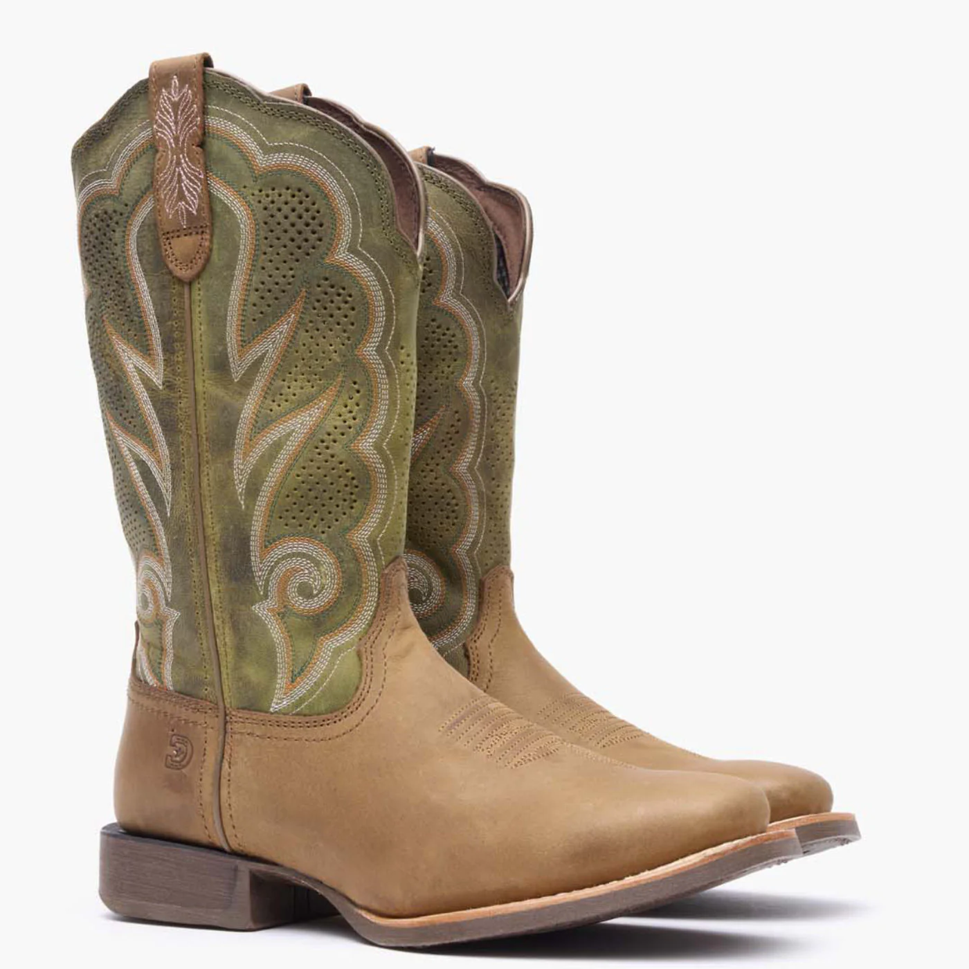 Durango® Lady Rebel Pro Women's Ventilated Olive Western Boot - Image 6