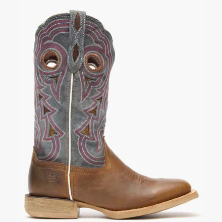 Durango® Lady Rebel Pro Women's Golden Brown & Periwinkle Western Boot - Image 6
