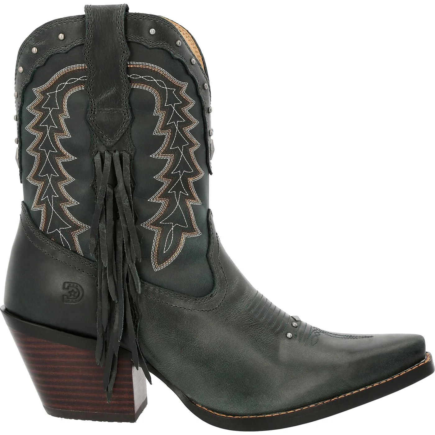 Crush by Durango® Women's Vintage Teal Bootie Western Boot - Image 4