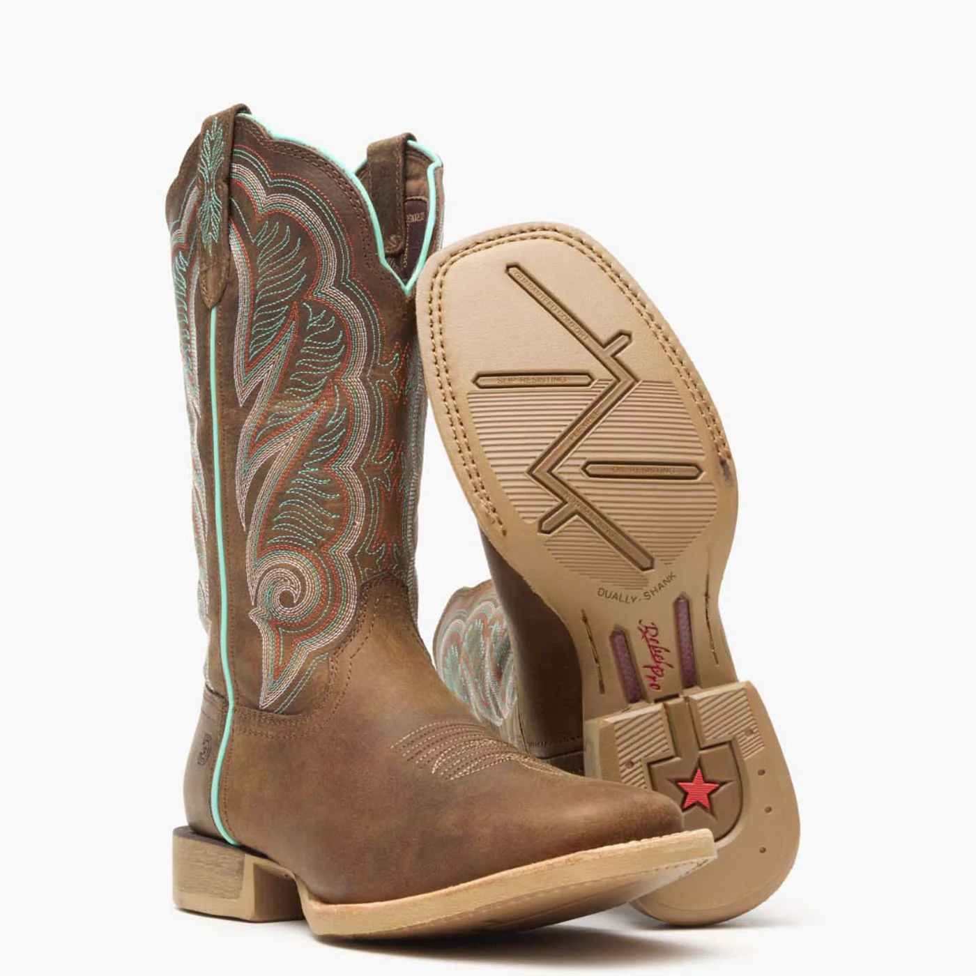 Durango® Lady Rebel Pro™ Women’s Juniper Brown Western Boot - Image 2