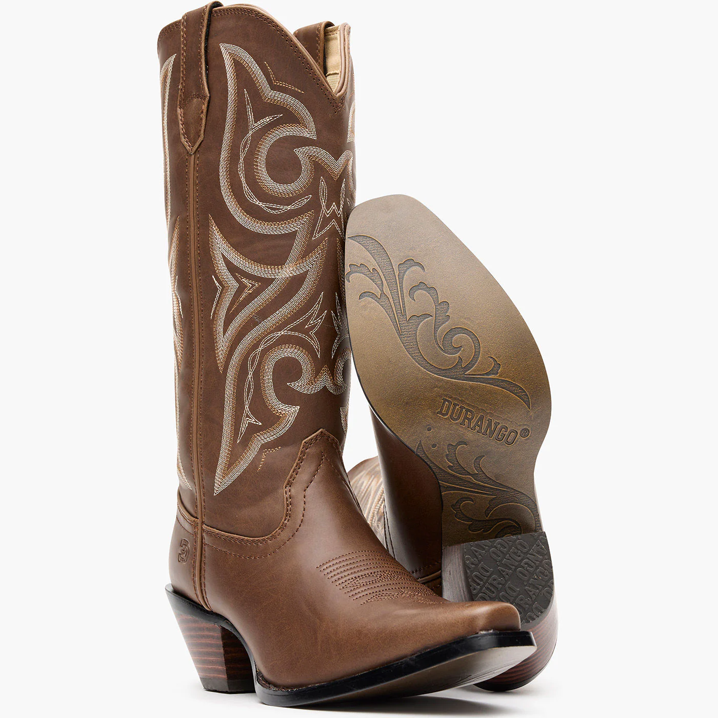 Crush by Durango Women’s Milk Chocolate Western Boot - Image 2