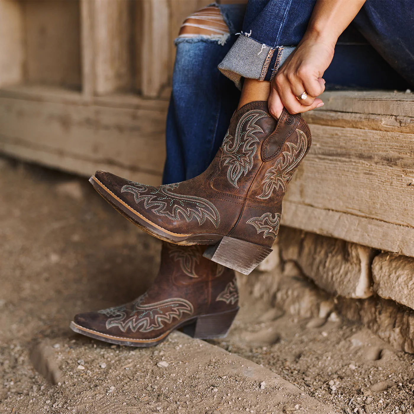 Durango® Women's Shyloh Pony Boot - Image 3