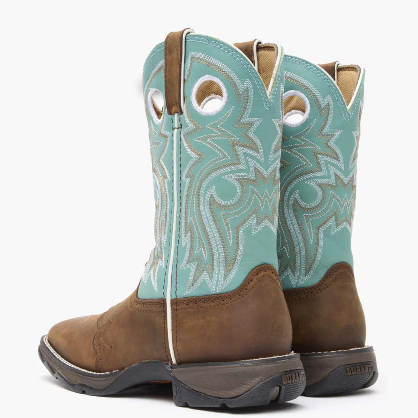 Lady Rebel by Durango® Women's Powder n' Lace Saddle Western Boot - Image 5