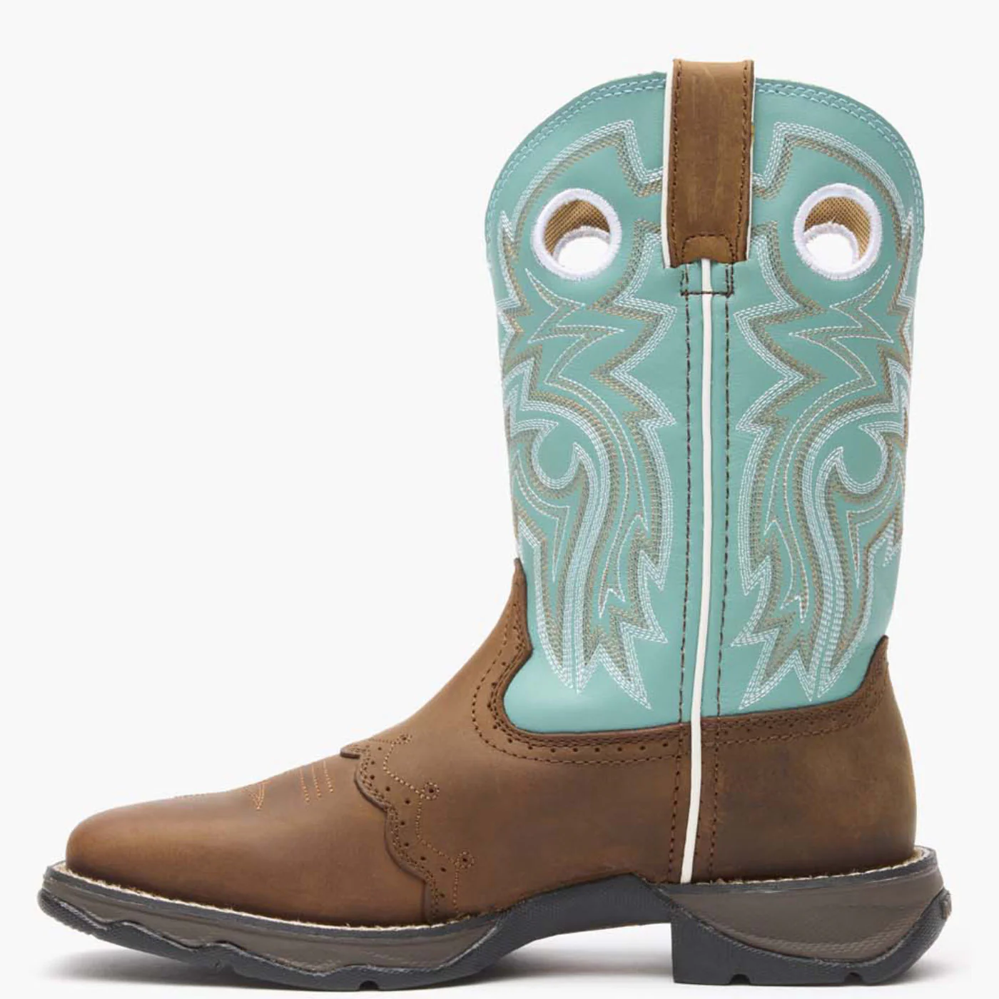 Lady Rebel by Durango® Women's Powder n' Lace Saddle Western Boot - Image 6