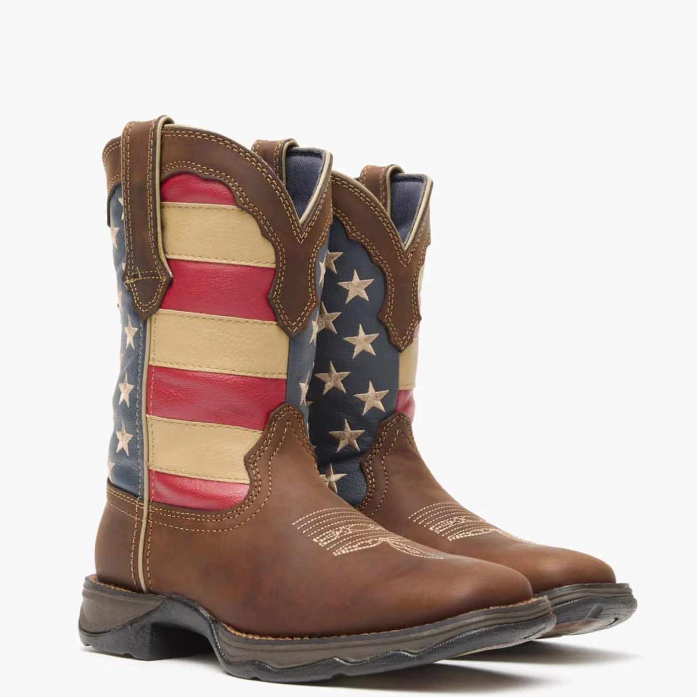 Lady Rebel by Durango® Patriotic Women's Pull-On Western Flag Boot - Image 3